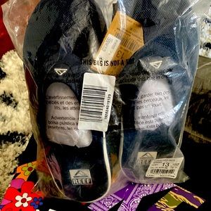 Brand new Reef sandals size 13 blue